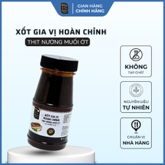 Xốt gia vị hoàn chỉnh (Thịt nướng muối ớt) H140g (126g)
