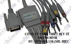 Cáp điện tim Nihon Kohden