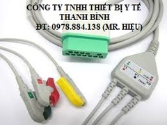 Cáp điện tim Nihon Kohden
