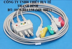 Cáp điện tim Nihon Kohden