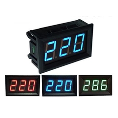 Đồng Hồ Đo Kỹ Thuật Số  5V - 120Vdc Màu Xanh Dương