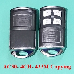 Remote RF 4 lệnh 433Mhz AC30-Học lệnh