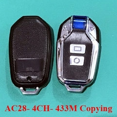 Remote RF 4 lệnh 433Mhz AC28 - Học lệnh