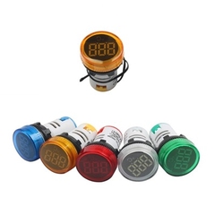 LED Hiển Thị Nhiệt Độ 22mm Vàng