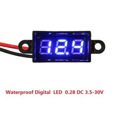 Đồng Hồ Kỹ Thuật Số 30V Chống Nước Màu Xanh Dương