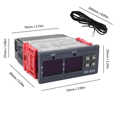 Bộ Điều Khiển Nhiệt Độ STC-3018 220Vac 10A