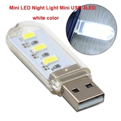 ĐÈN MINI USB 3 LED TRẮNG