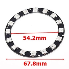 Module LED RGB 5050 WS2812B 16 LED