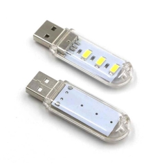 ĐÈN MINI USB 3 LED TRẮNG