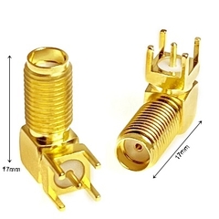 SMA Right Angle Female 17MM