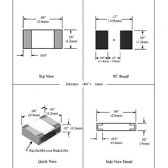 Điện trở 750 Ohm 0805 1%