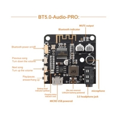 Mạch Giải Mã Âm Thanh Mp3 Bluetooth 5.0 VHM-314-2.0