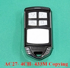 Remote  RF 4 Lệnh 433Mhz AC27-Học lệnh