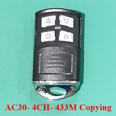 Remote RF 4 lệnh 433Mhz AC30-Học lệnh