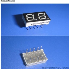 0.28 Inch Dual Blue Color