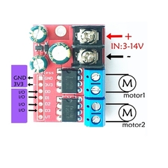 Mạch Điều Khiển 2 Động Cơ DC L298N 5AD