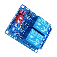 Mạch 2 RELAY 12V-10A Kích Mức Cao Mức Thấp HTC