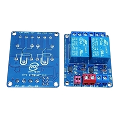 Mạch 2 RELAY 5V-10A Kích Mức Thấp Cao HTC
