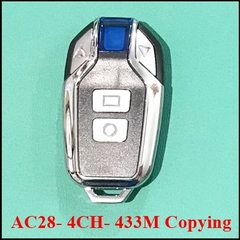 Remote RF 4 lệnh 433Mhz AC28 - Học lệnh