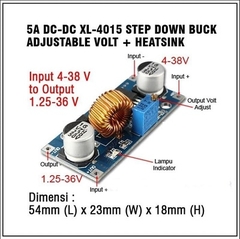 Mạch Hạ Áp XL4015 4-38V 5A