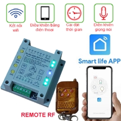 Smart Switch 4CH-SW WiFi APP Smart Life Remore RF