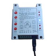 Bộ Điều Khiểu WIFI 4 Thiết Bị HTC-4CH WF-SW- 5VDC