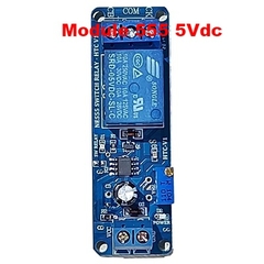 Mạch Tạo Độ Trễ Đóng Ngắt Relay NE555 5V