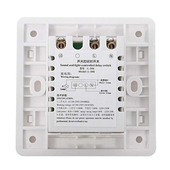 Công Tắc Cảm Biến Âm Thanh 86x86 220V