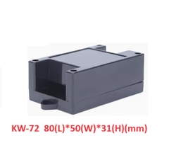Hộp Nhựa KW-72 Màu Đen