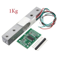 Cảm Biến Cân Nặng Load Cell 1Kg Và Mạch A/D HX711AD