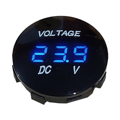 Đồng Hồ Đo Điện Áp 5-48Vdc Kỹ Thuật Số Xanh Dương