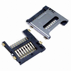 SOCKET SD CARD  1.1mm PITCH
