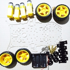 Bộ khung gầm ô tô robot thông minh HTC-4WD