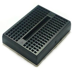 Black mini breadboard