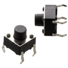 Nút Nhấn 6A 6x6x12mm 4 Chân
