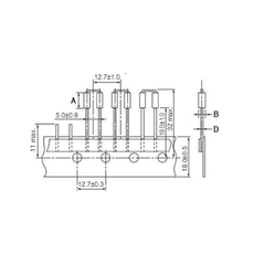 BEAD INDUCTOR RH3.5 * 12 * 0.8