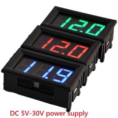 Đồng Hồ Đo Kỹ Thuật Số  5V - 30Vdc Màu Đỏ