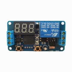 Mạch Tạo Độ Trễ Đóng Ngắt Sử dụng Nút Nhấn 12VDC