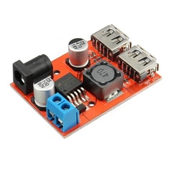 Mạch Hạ Áp DC 5V 2 Ngõ USB