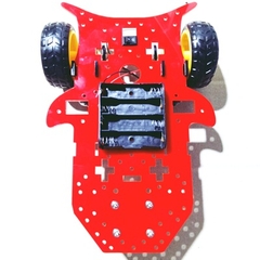 BỘ KHUNG GỖ XE ROBOT THÔNG MINH HTC-2WD