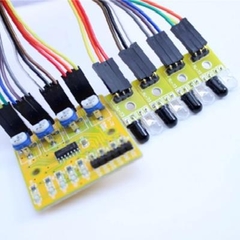 Mạch Cảm Biến Dò Line IR 4 Kênh -Y