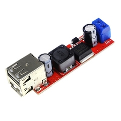 Mạch Nguồn Hạ Áp LM2596S 2 USB 3A