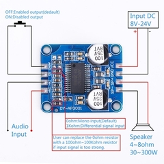 Mạch khuếch đại âm thanh AP3001 30W Mono