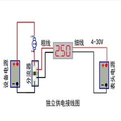 Màn Hình Led Kỹ Thuật Số Đo dòng Điện DC 10A