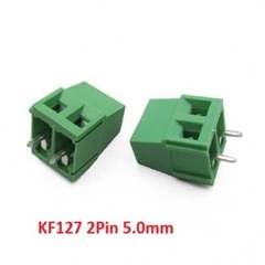 Domino KF127  2 Pin 5.0mm Chân Thẳng