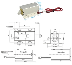 Khóa Điện Từ LY-03 12VDC