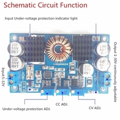 Mạch Nguồn Hạ Áp Chỉnh Dòng LTC3780 V2