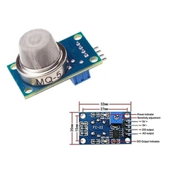 Mạch Cảm Biến Khí Gas MQ-5