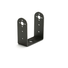 Gá đỡ chữ U - màu đen