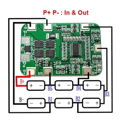 Mạch Sạc Pin 6 Cell 25V 14A